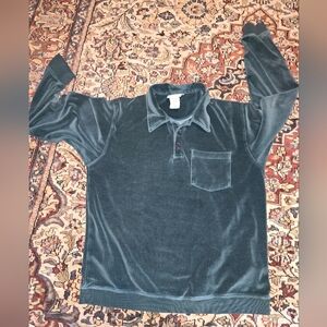 Green Casual Button Down Shirt